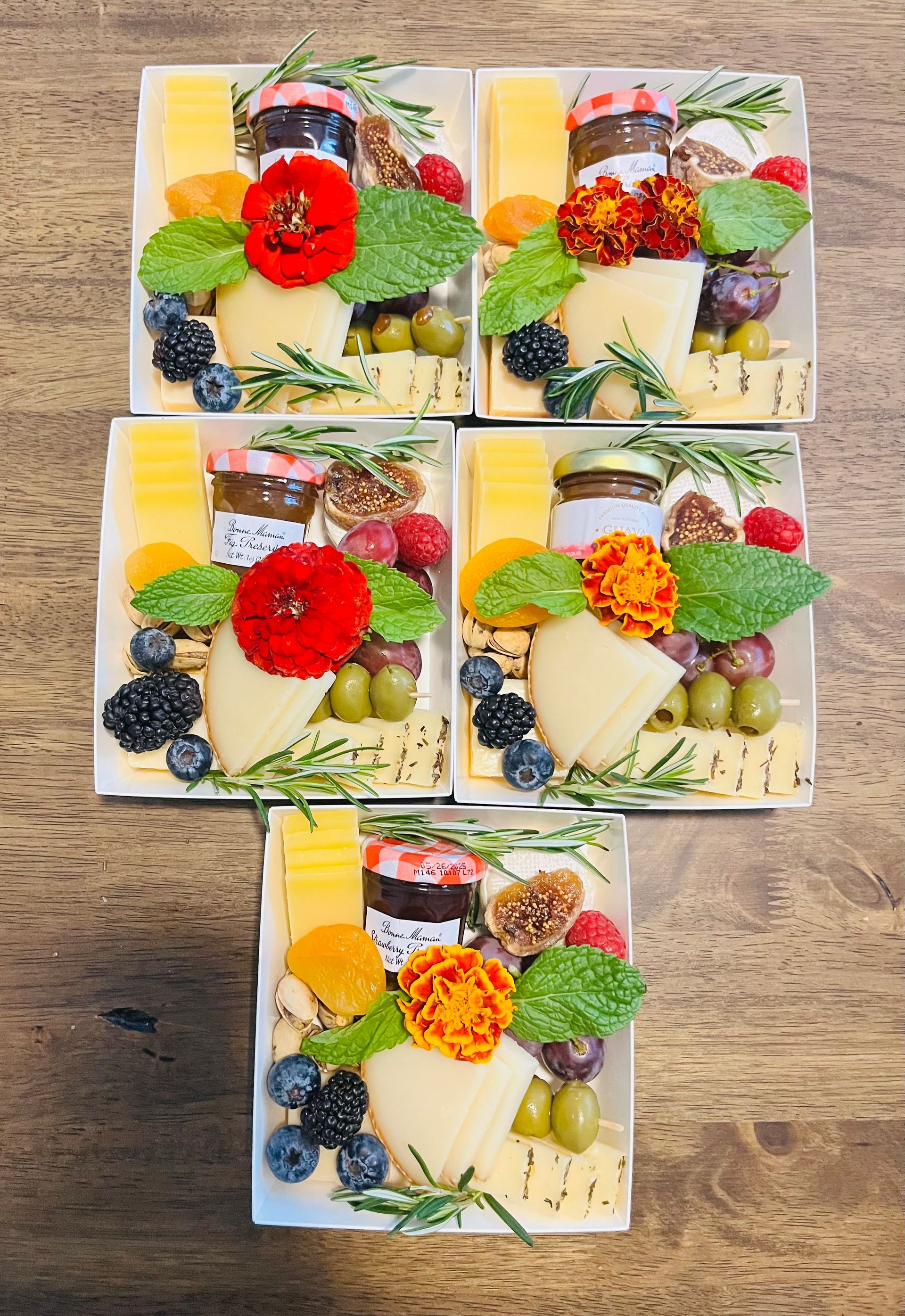 Mini Charcuterie Boards.