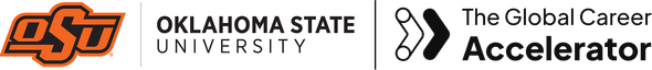 OSU and The Global Career Accelerator logos