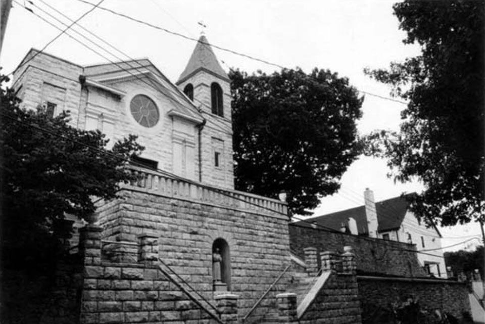 assumption church Westchester Funeral home