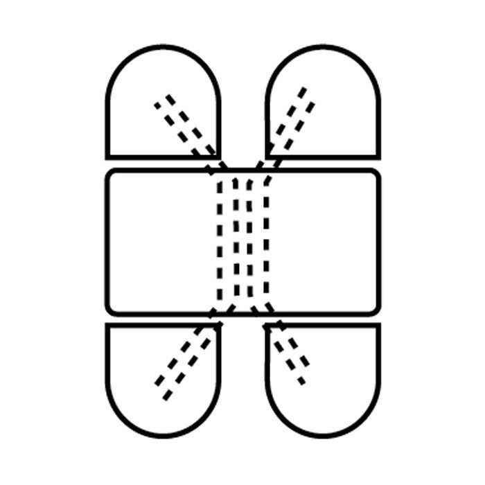 A black and white drawing of a butterfly on a white background.