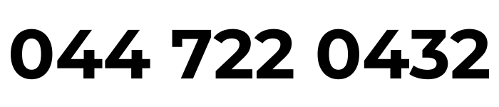 044 722 0432