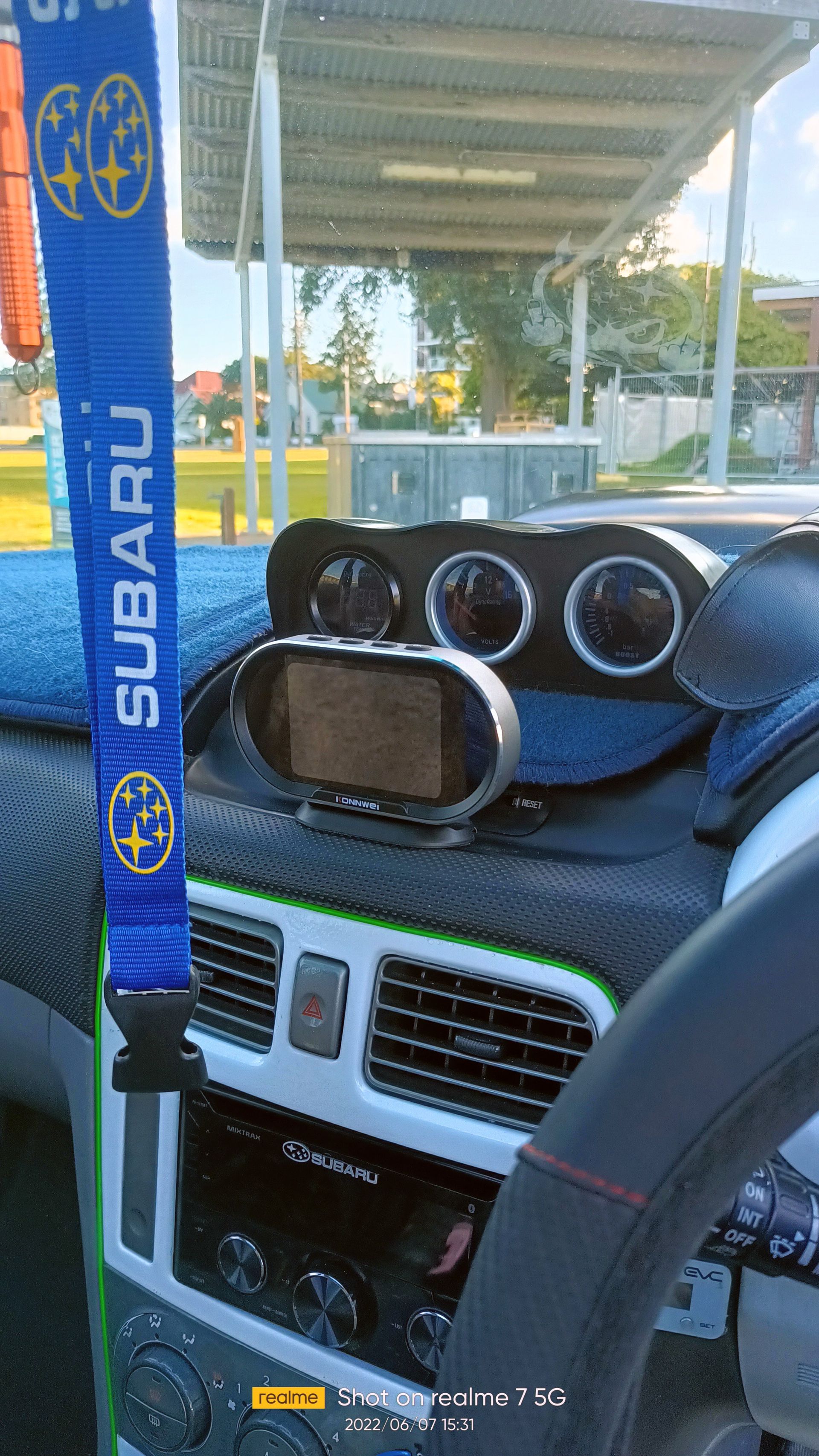 Subaru Dashboard With Three Round Gauges — Autopro Taree in Taree, NSW