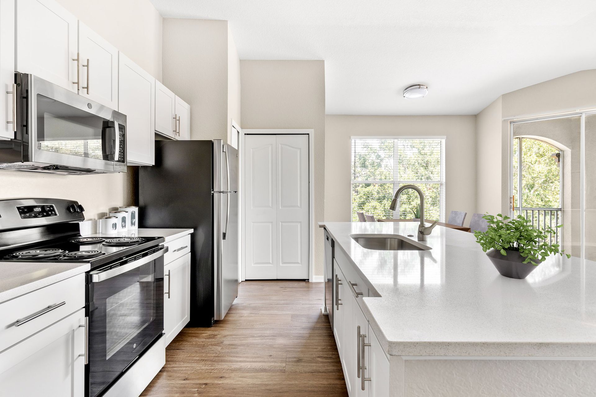 Kitchen at The Debra in Orlando, FL.