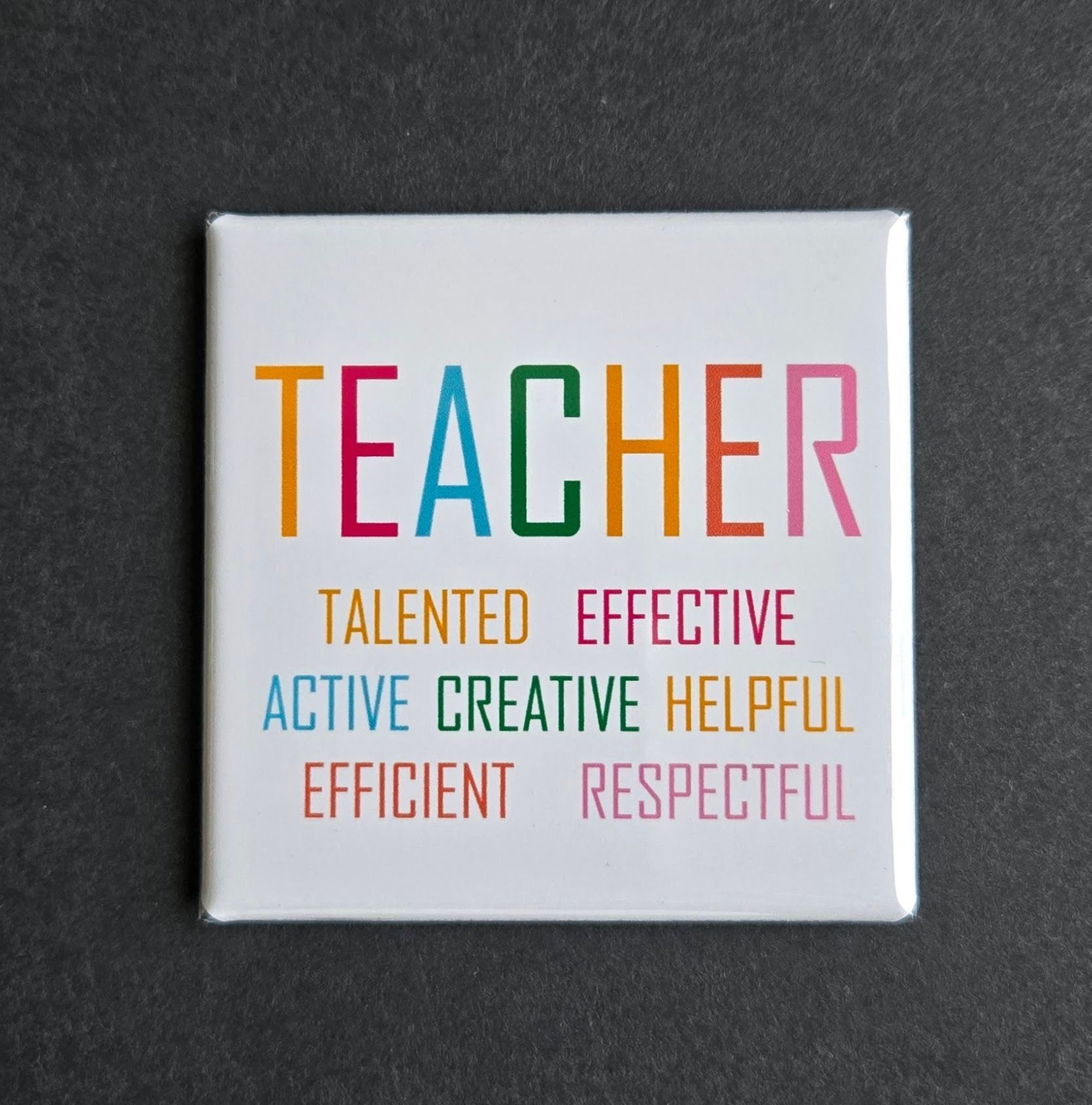 MC ORIGINAL DESIGN MAGNET Teacher Acronym