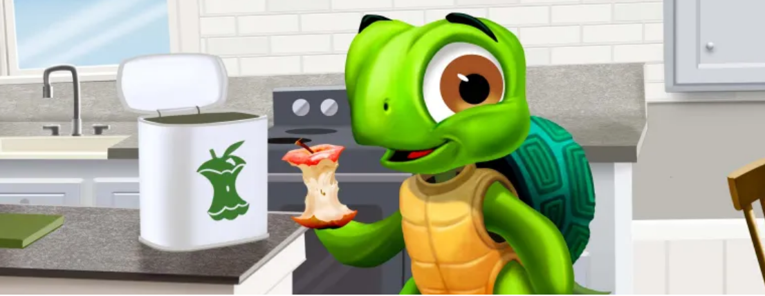 Recycling Turtle Graphic Art