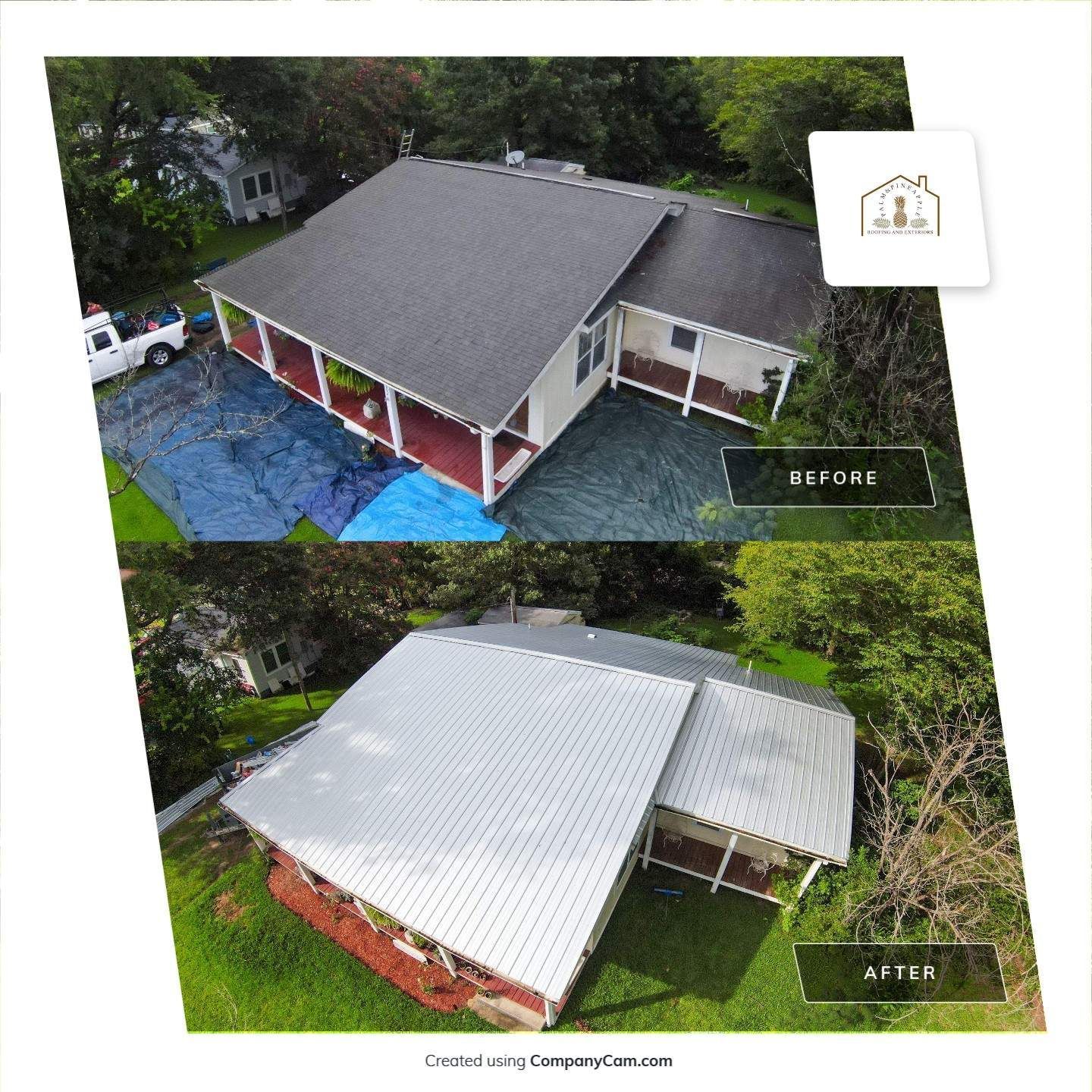 Long-Lasting Metal Roofing Solutions For Homes And Businesses — Summerville, SC — Palm & Pineapple Roofing and Exteriors