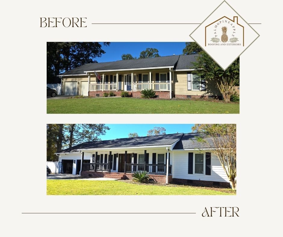 Siding Repair  — Summerville, SC — Palm & Pineapple Roofing and Exteriors
