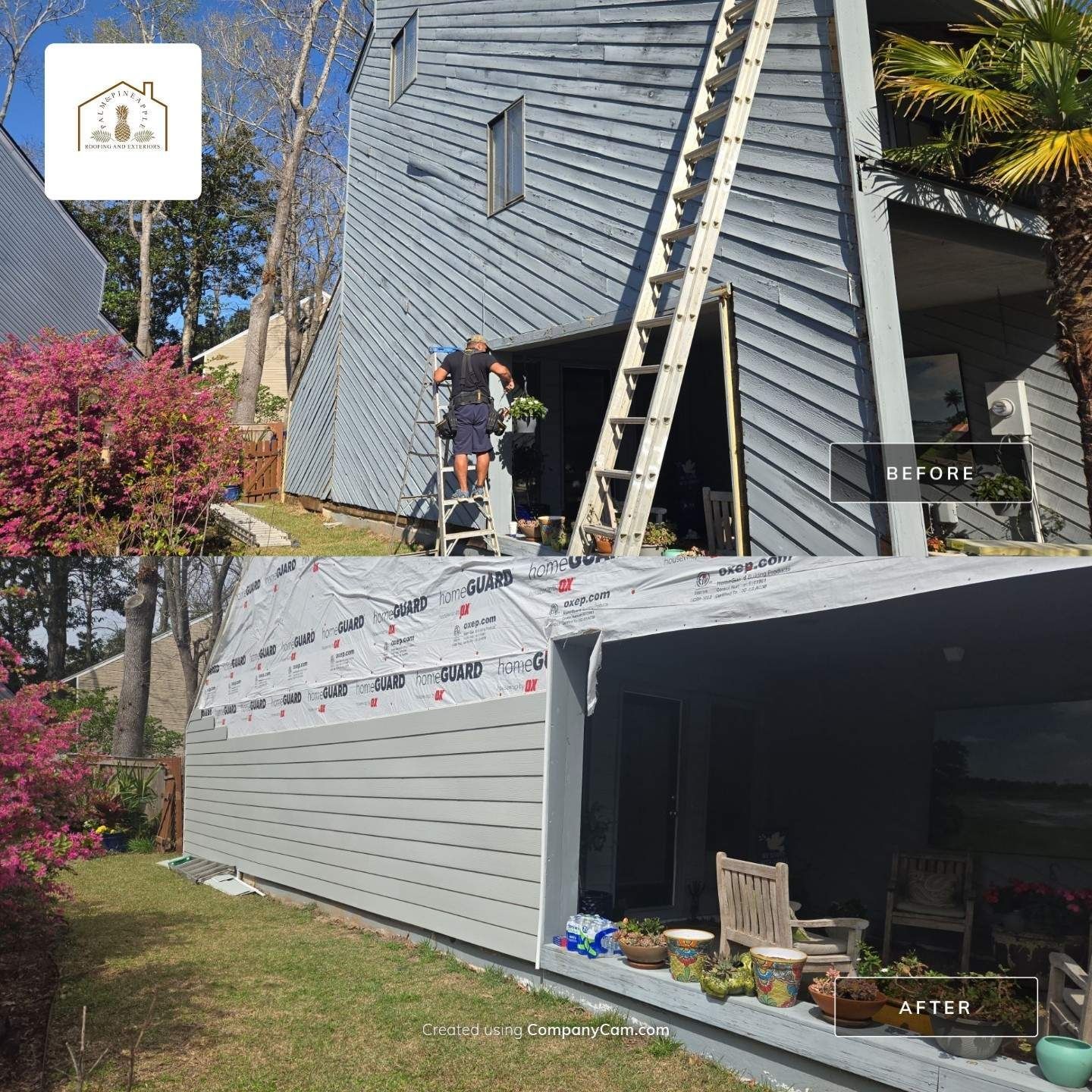 Siding replacement before and after – Charleston, SC
