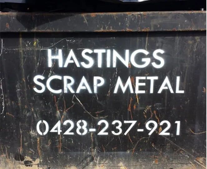 Hastings Scrap Metals — Hastings Scrap Metal Recyclers in Rollands Plains, NSW