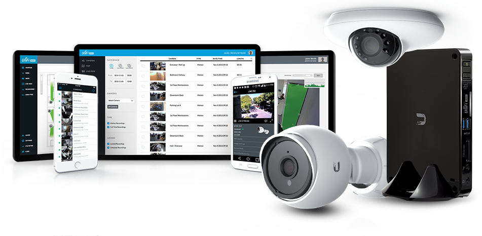 Security system components. Displaying video feeds and management interface setup by Apex Technologies in Baton Rouge.