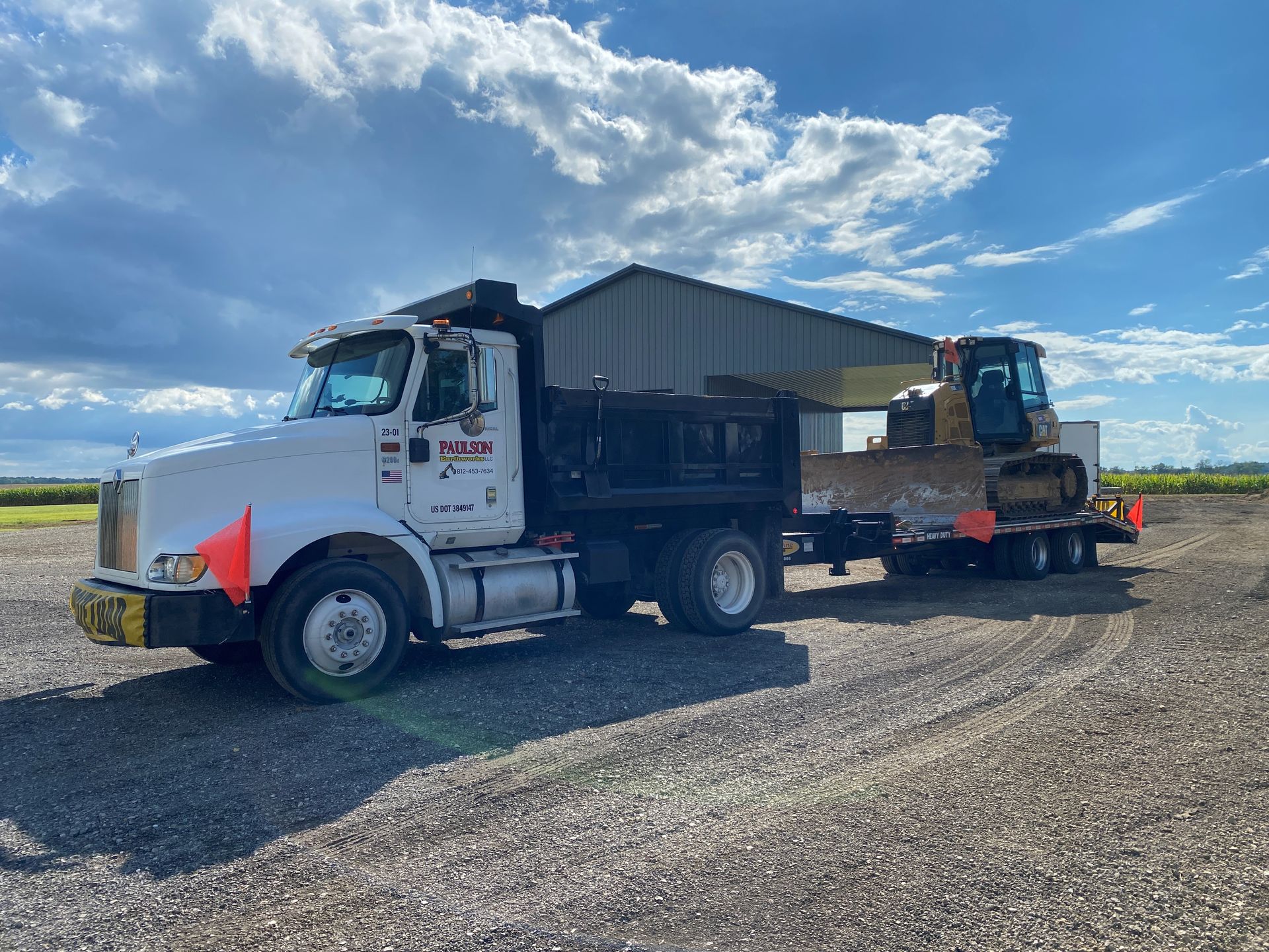 Paulson Earthworks LLC Dump Truck