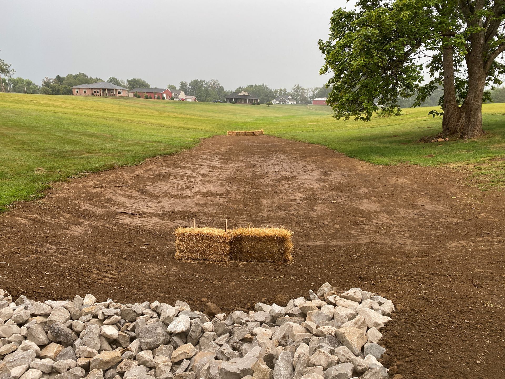 Construction Of A Driveway