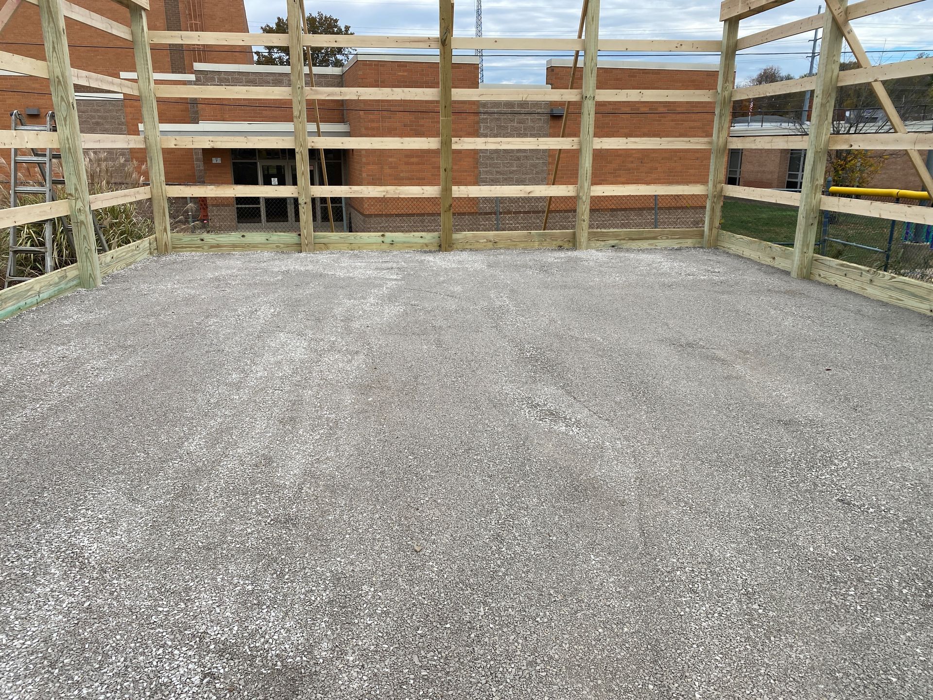 Outdoor Space Under Construction