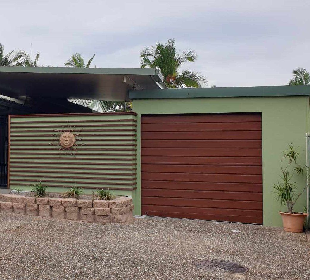 roller style garage door