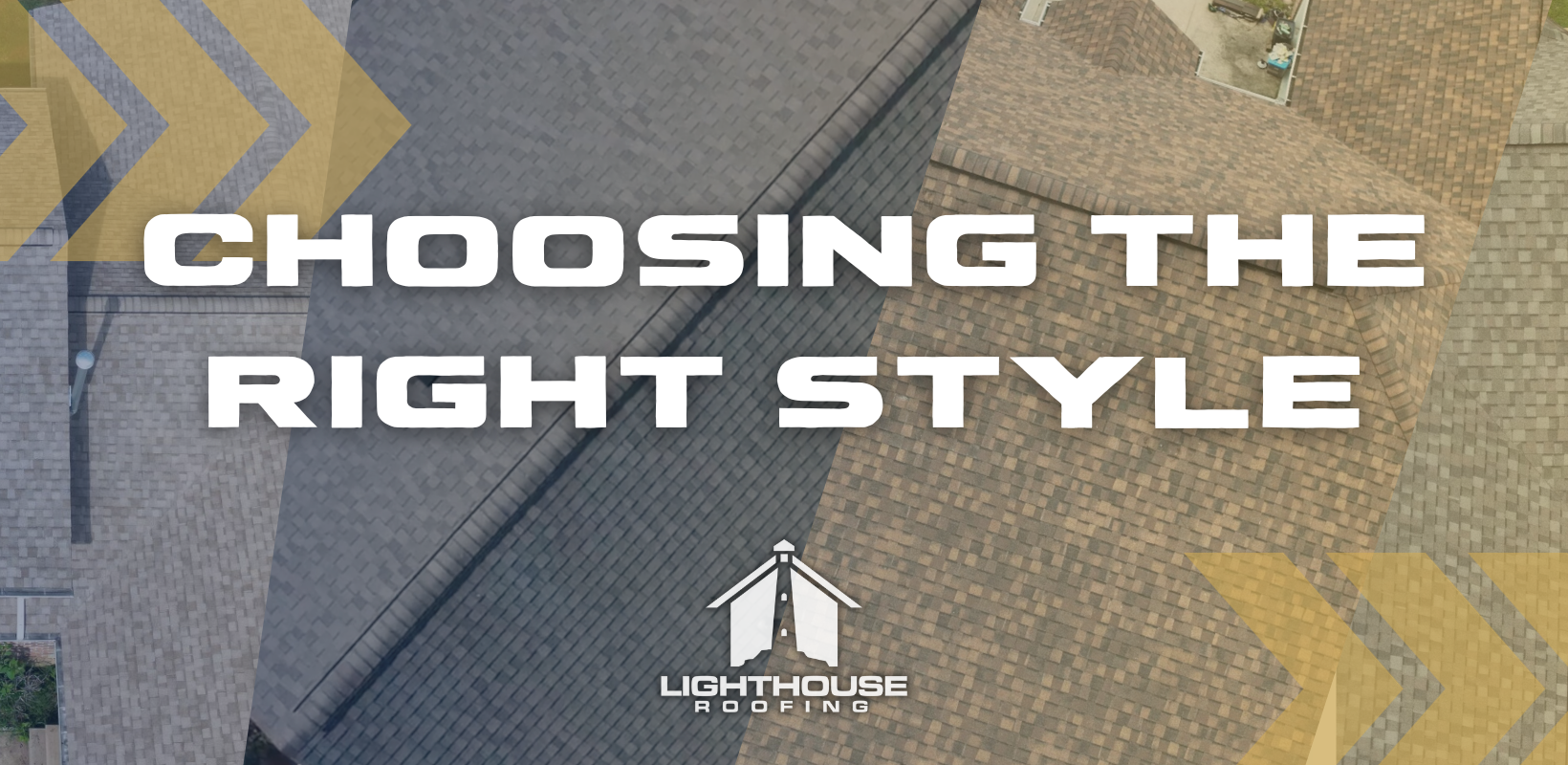A poster that says choosing the right style on it