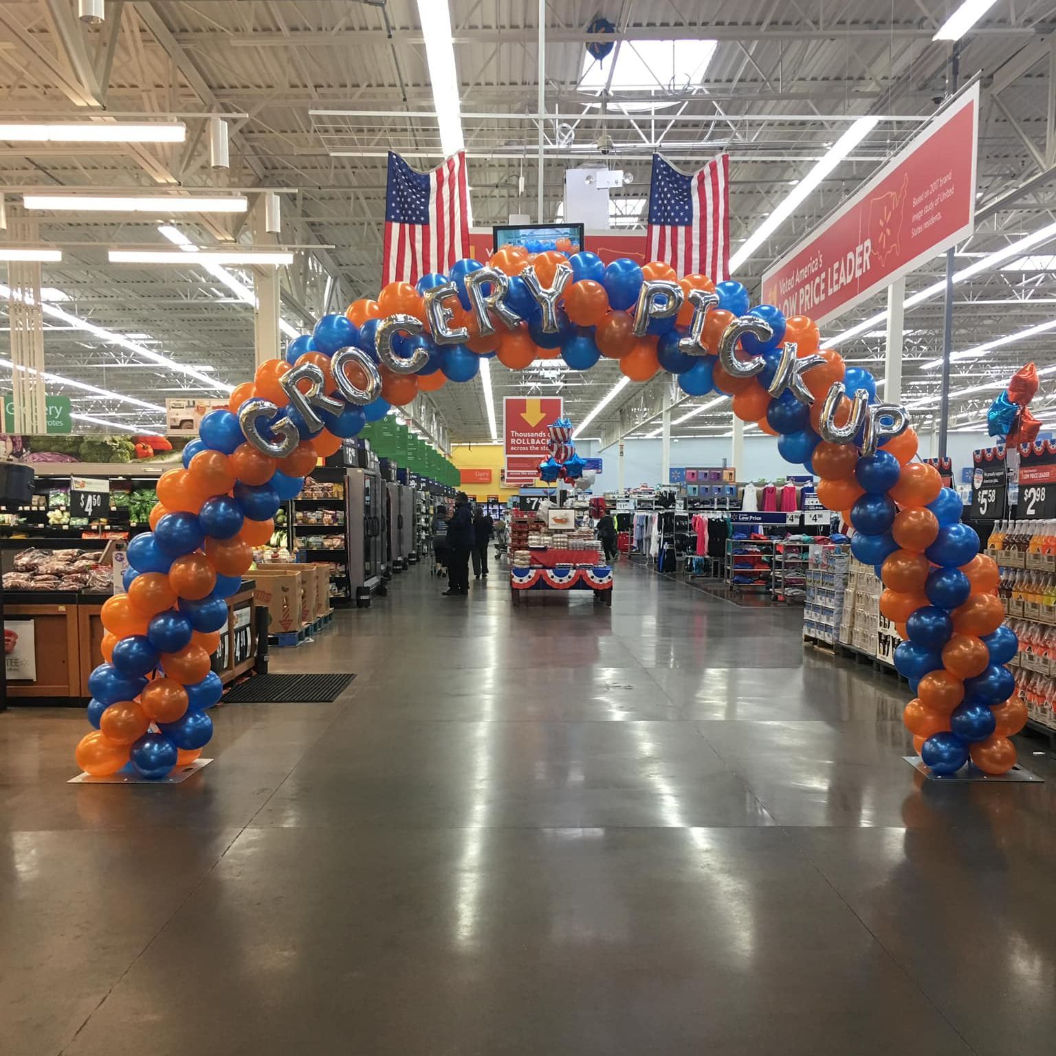 Classic Arch for entry way during Grand Opening Event.