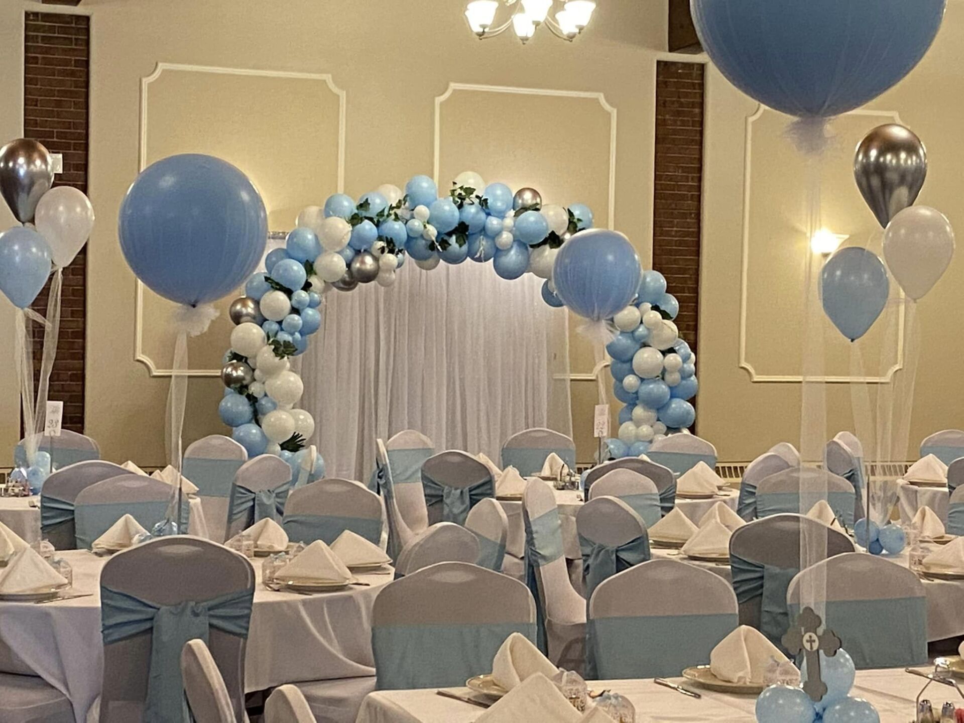 circle arch baptism or christening