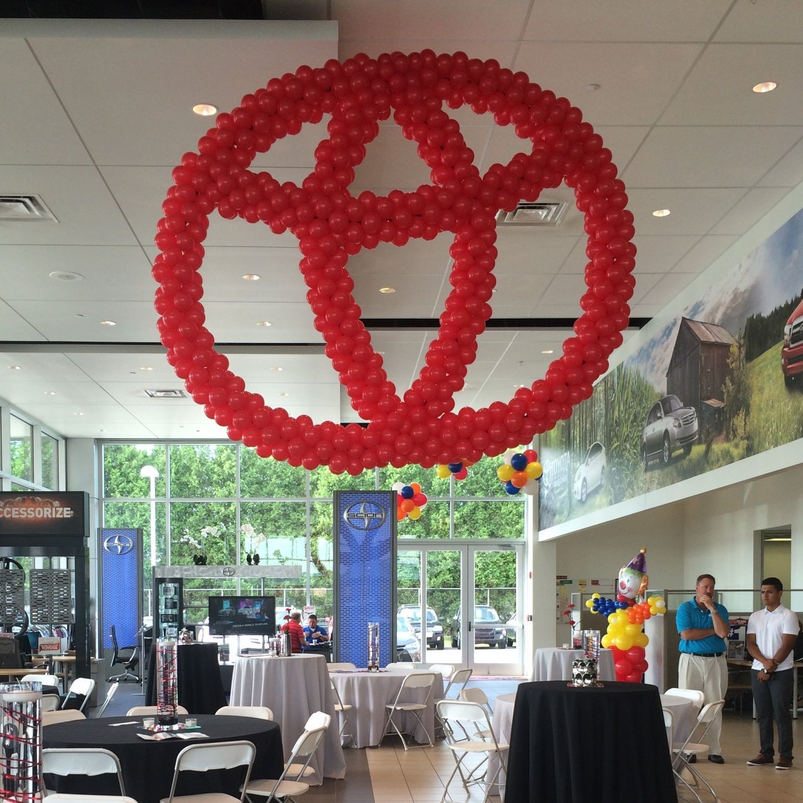 Grand Opening Balloon Arch for Walmart's Newest location in NWI