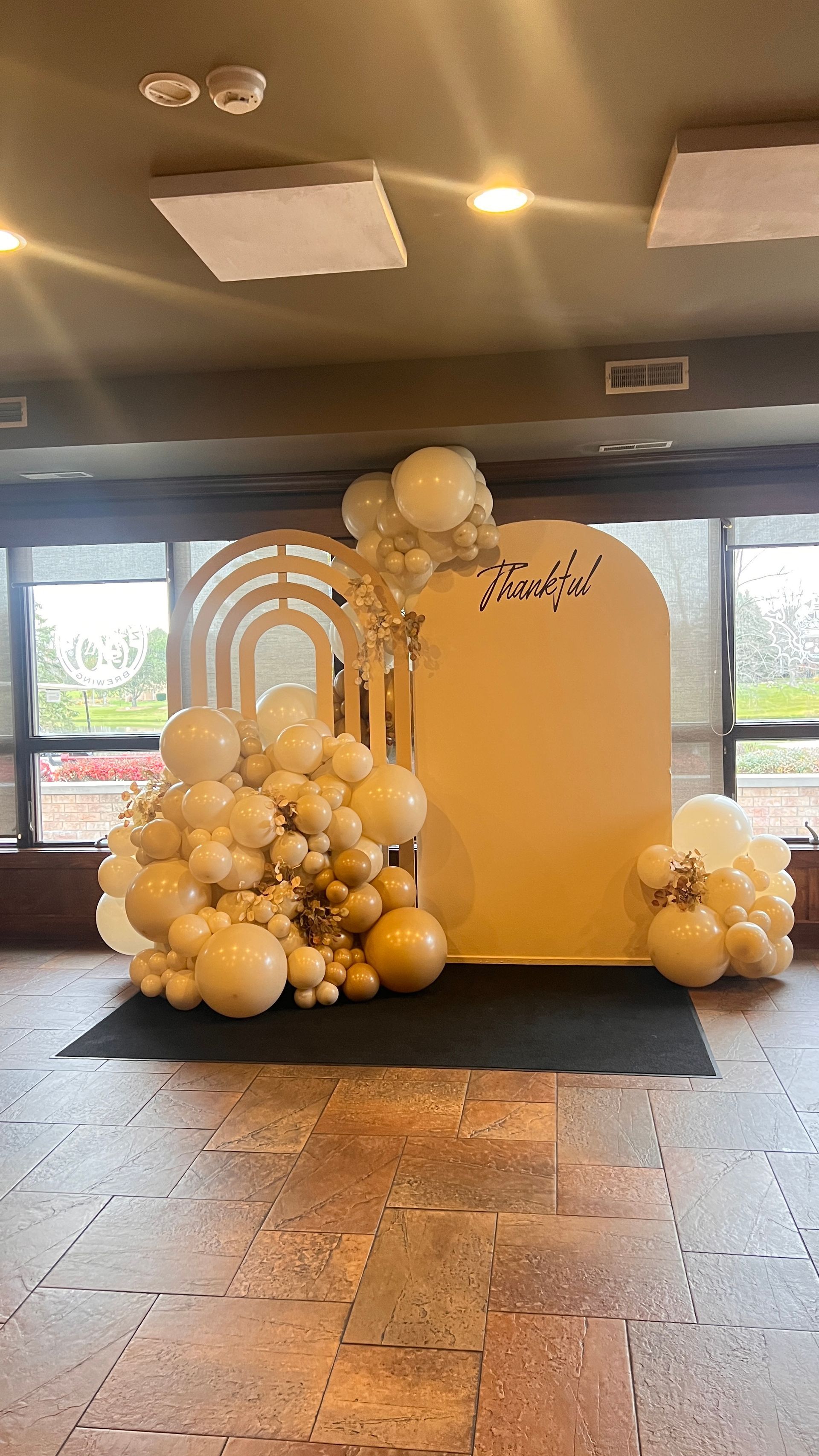member appreciation event featuring neon balloon that truly made the event glow under a black light. 
