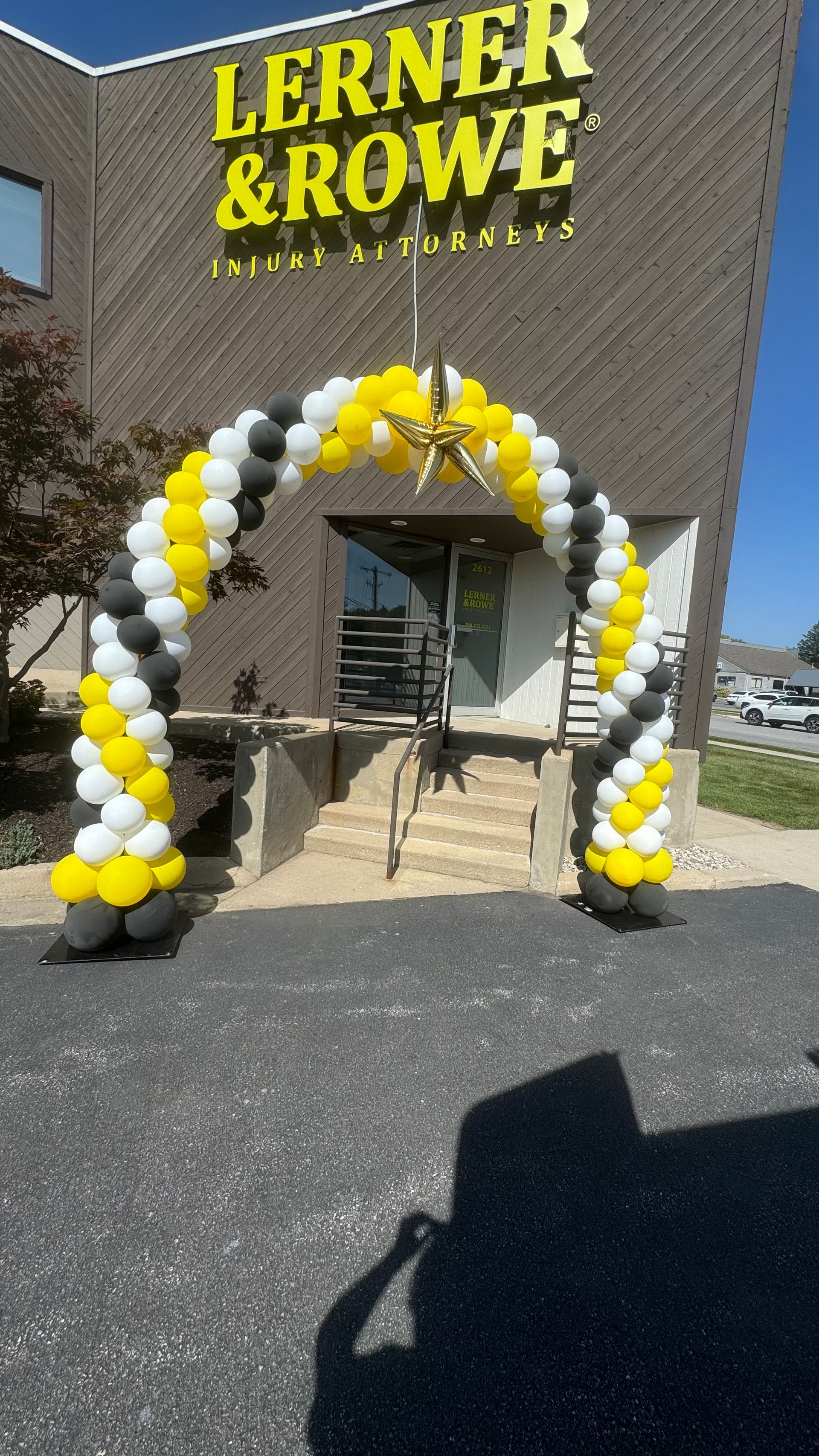 Lerner & Rowe Grand Opening at their newest location letting the community know they have arrived. 