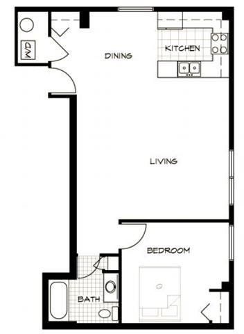 One Bedroom B