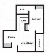 One Bedroom B