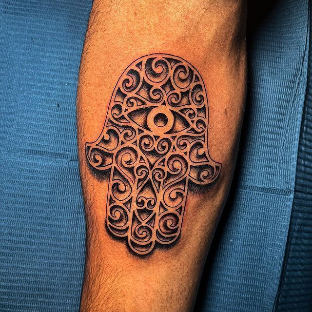 Hand with Eye Tattoo — Orlando, FL — Red Gypsy Ink