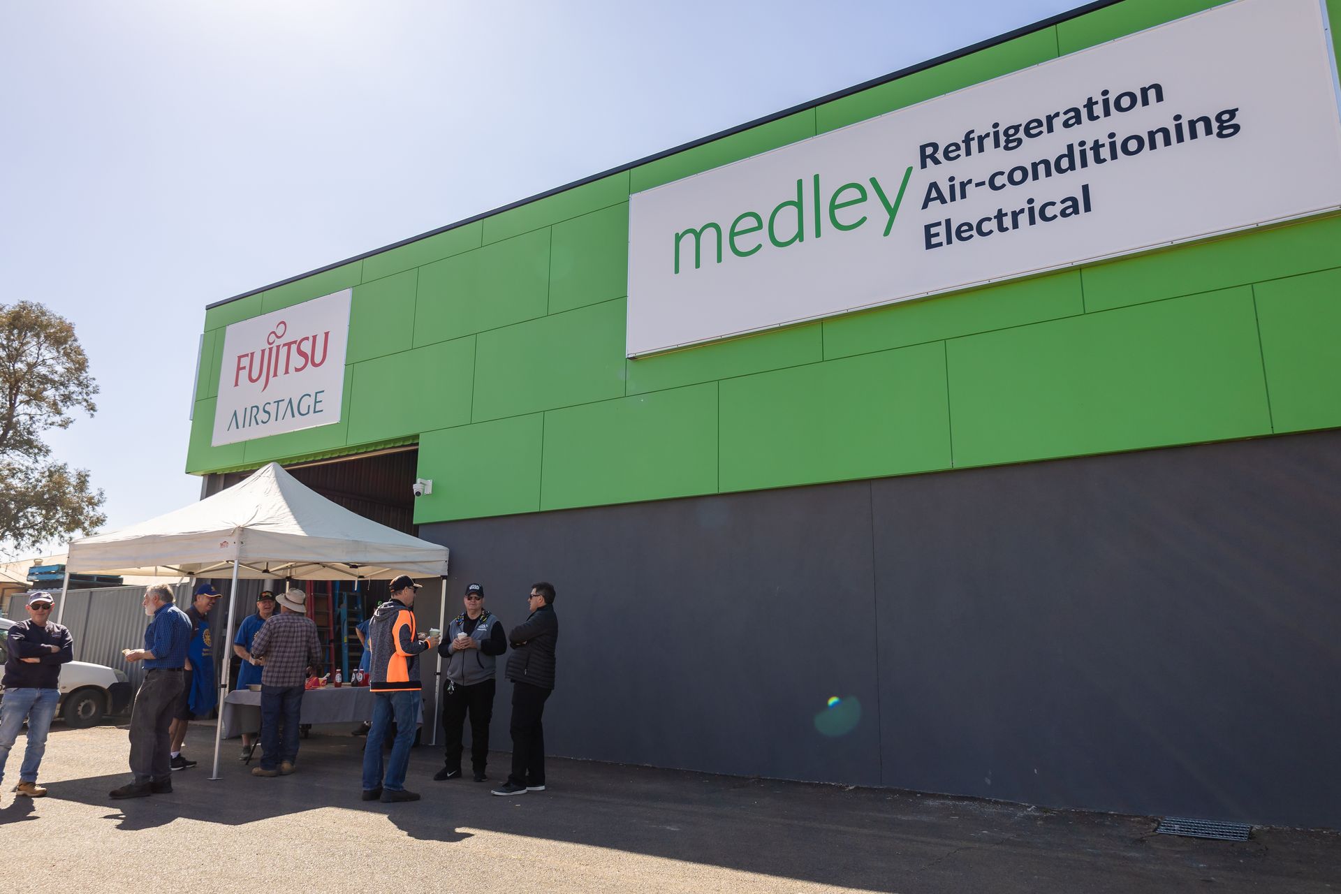 Front of building Medley Refrigeration and Air Conditioning
