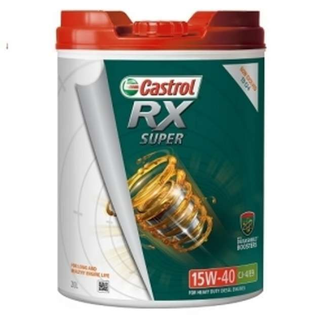 A Can of Castrol Rx Super 15w-40 — Wades Distributors In Garbutt, QLD