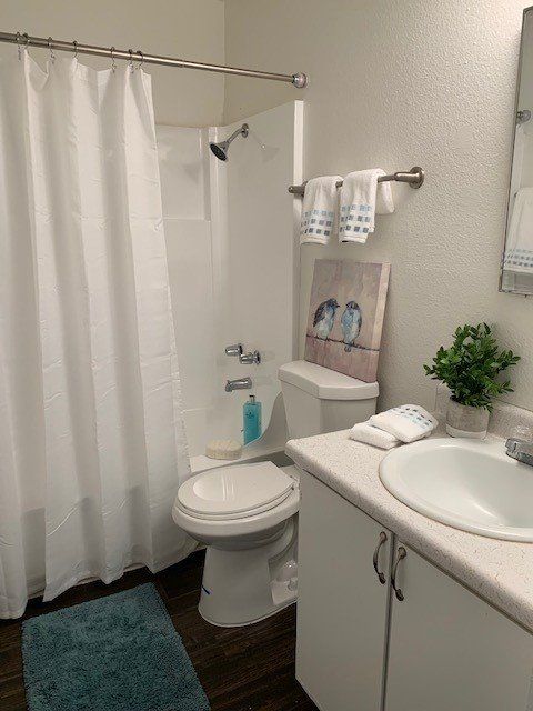 Lincoln Pointe bathroom