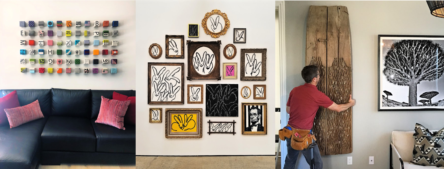 Anchor Art Logistics handling and placement of contemporary artworks