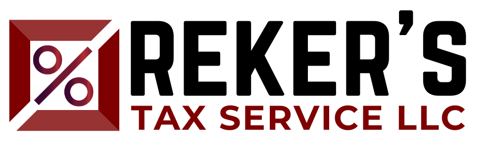 Reker's Tax Service, LLC Header Logo