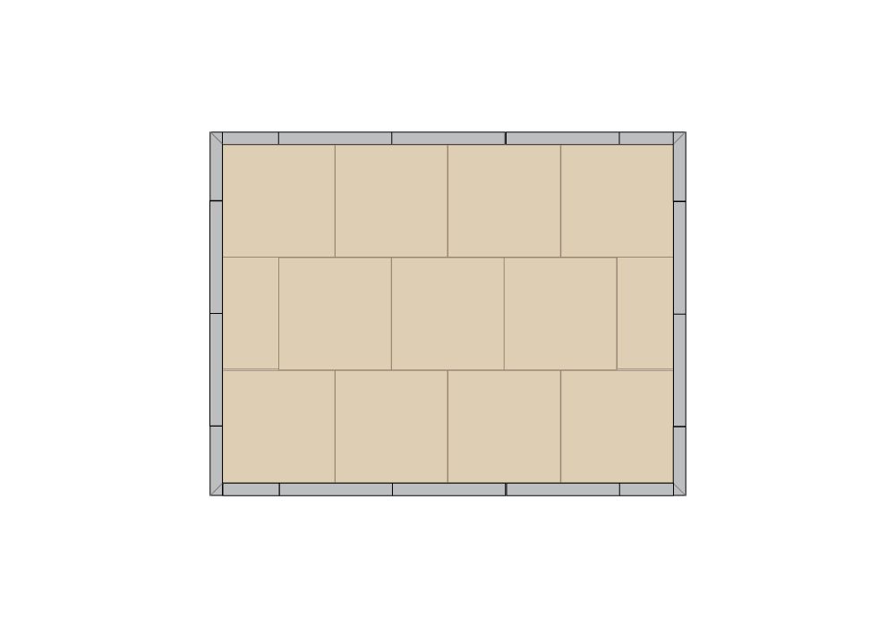 4m x 3m exhibition floor
