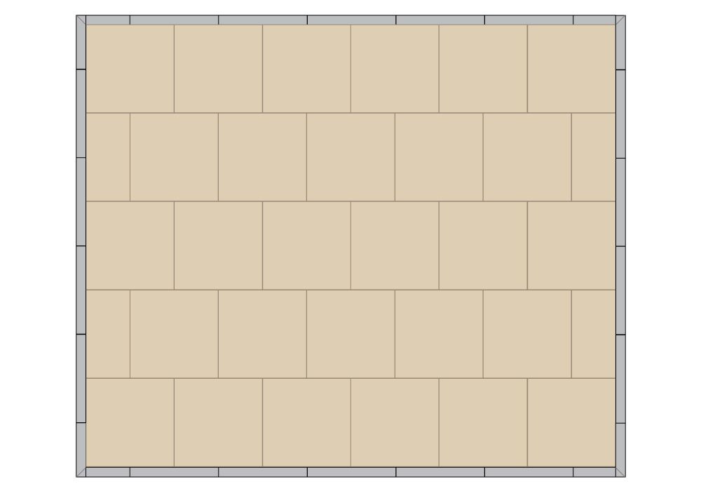 6m x 5m exhibition floor