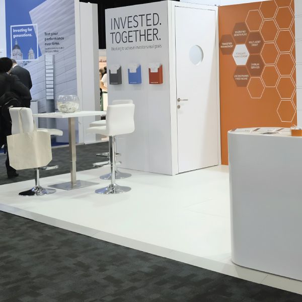 Exhibition stand floor system
