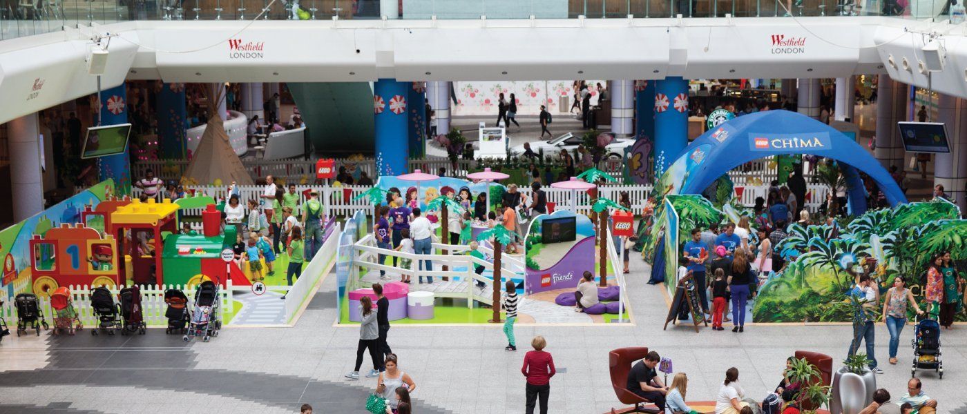 Experiential marketing stand floor system