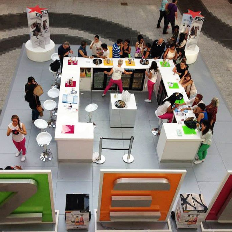 Marketing Stand flooring