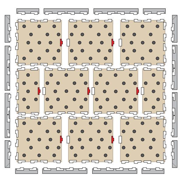 Underside of Automotive Floor Panels