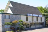 Exterior view of Lewis Funeral Chapel in Bremerton, Washington
