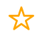 A simple five-pointed star outline in yellow.