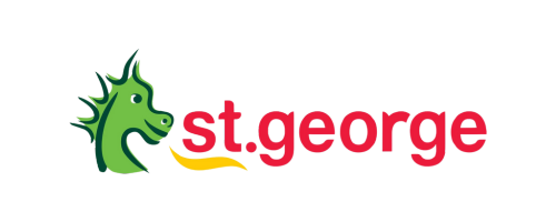 The st.george logo has a green dragon on it.