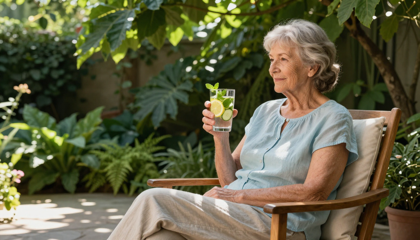 Hydrated Senior