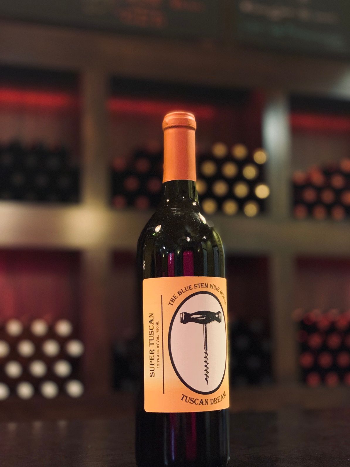 bottle of Tuscan Dream wine