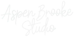 White script text that reads 