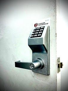an access control keypad lock
