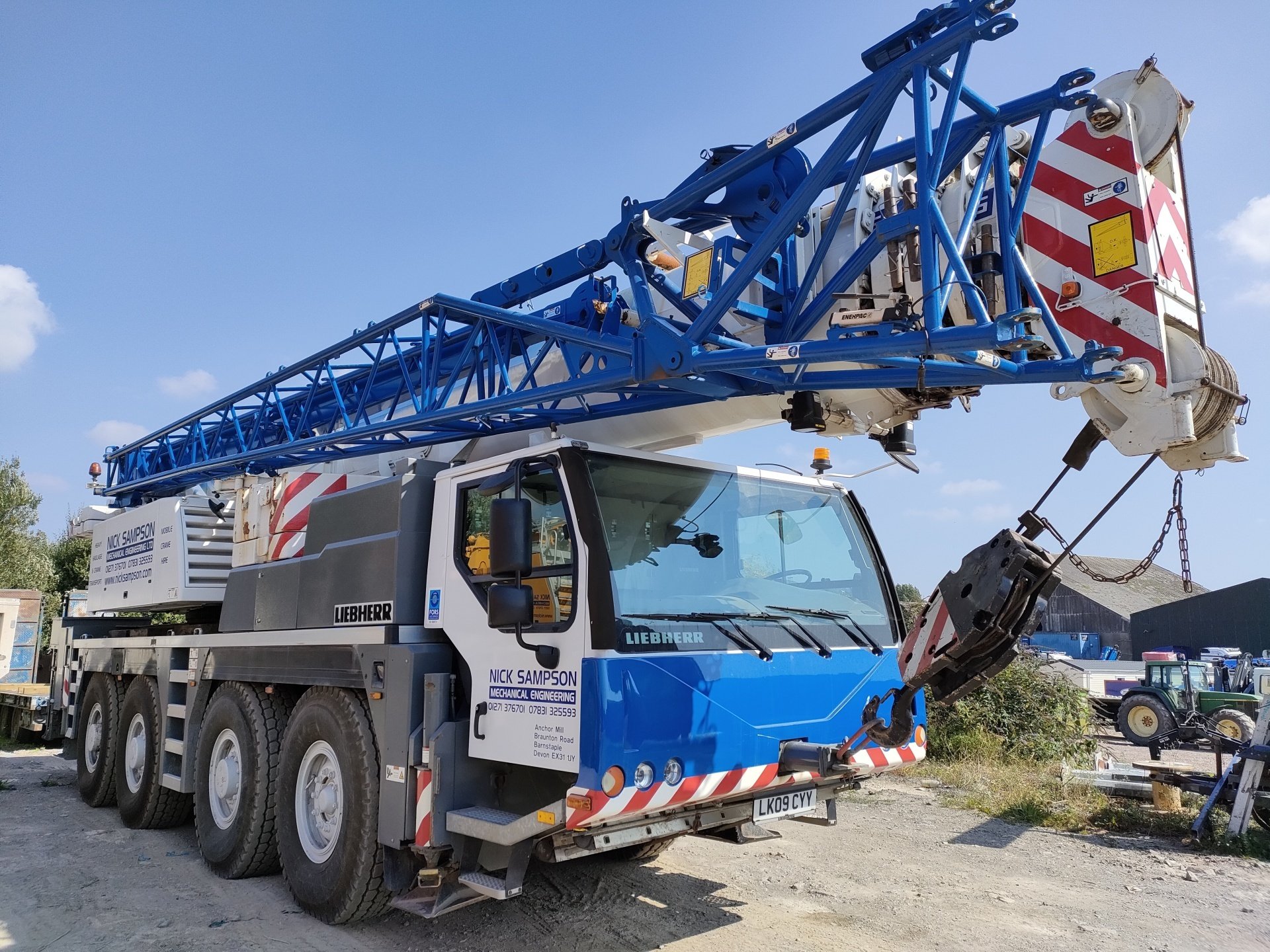 Mobile Crane Hire in Barnstaple & Bideford Nick Sampson