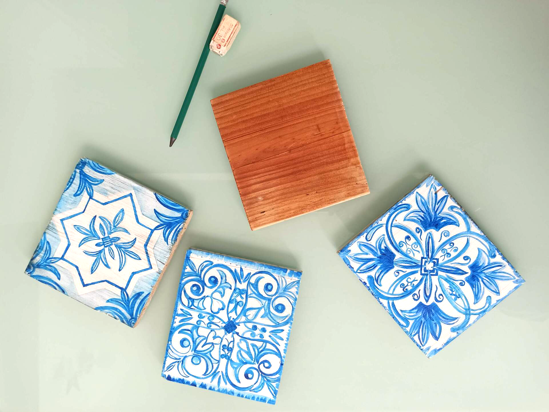 Handpainted Portuguese tiles