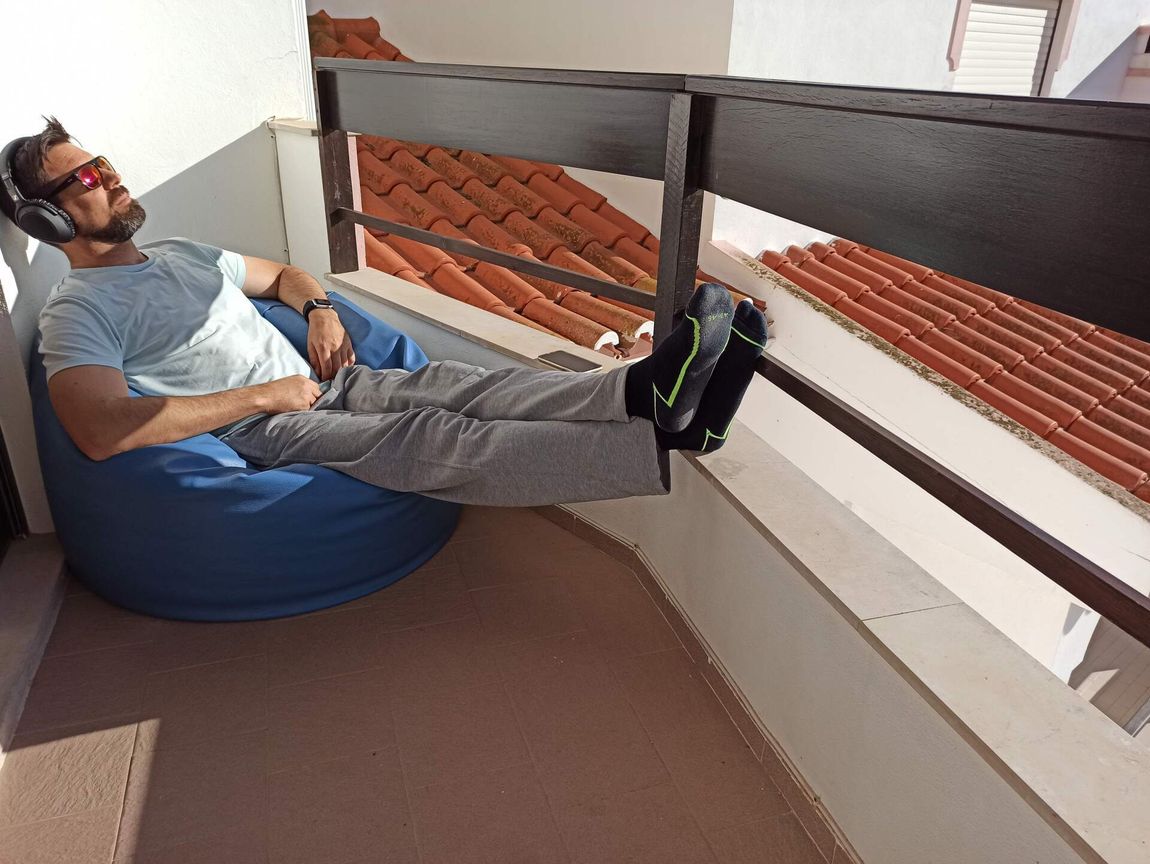 balcony beanbag