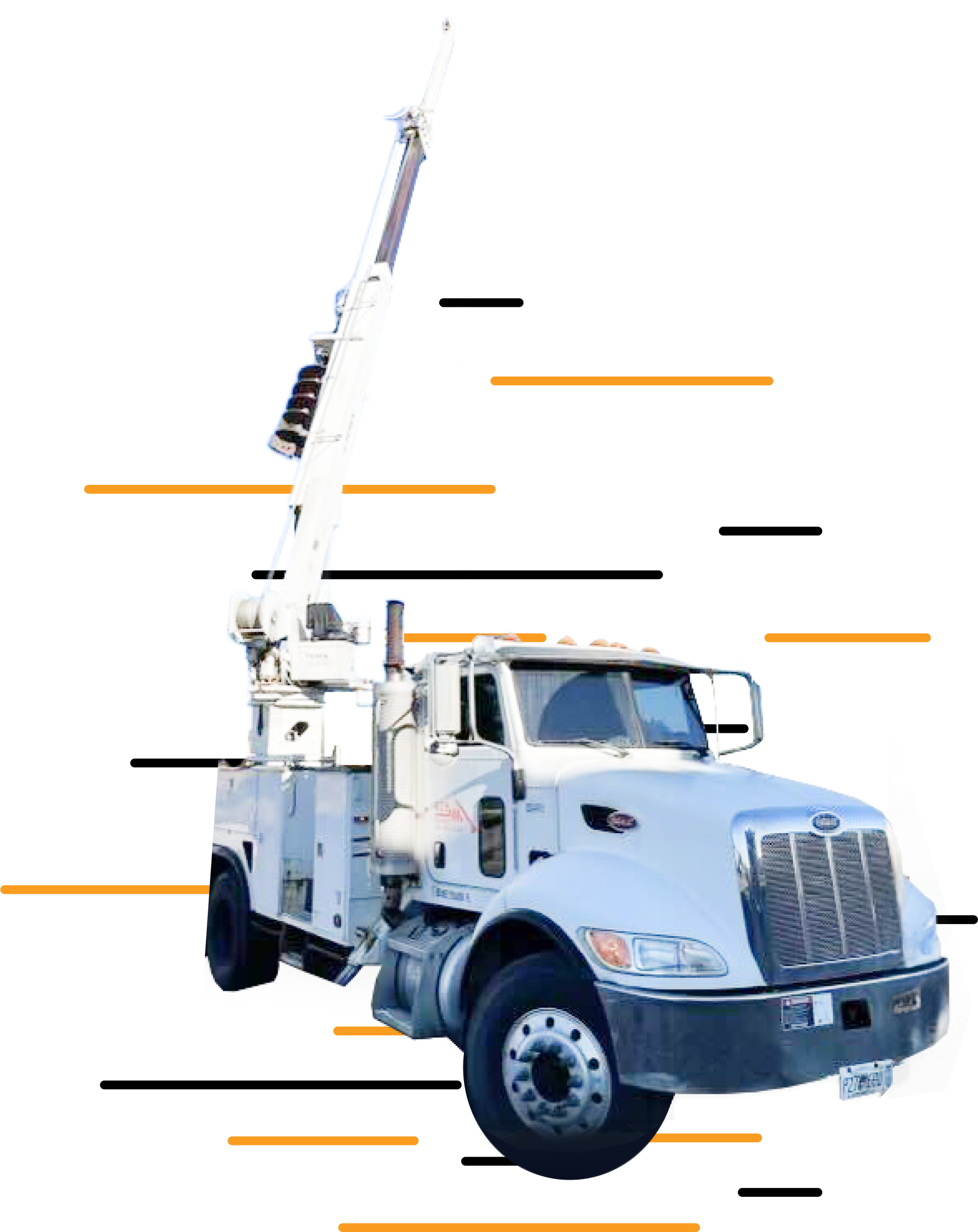 RC Auger Truck Cutout