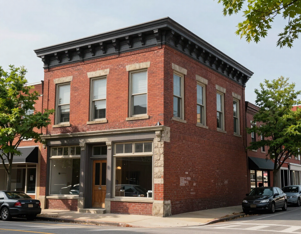 Historic architecture in downtown Eau Claire